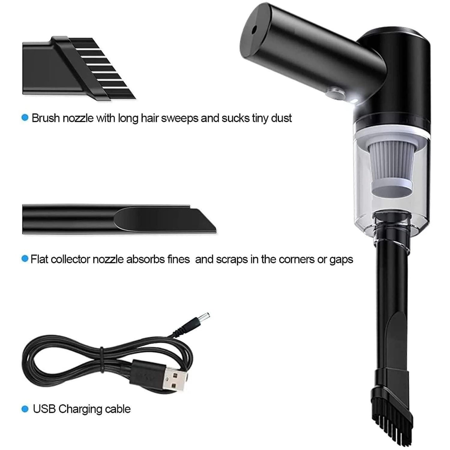 Wireless Handheld Car Vacuum Cleaner